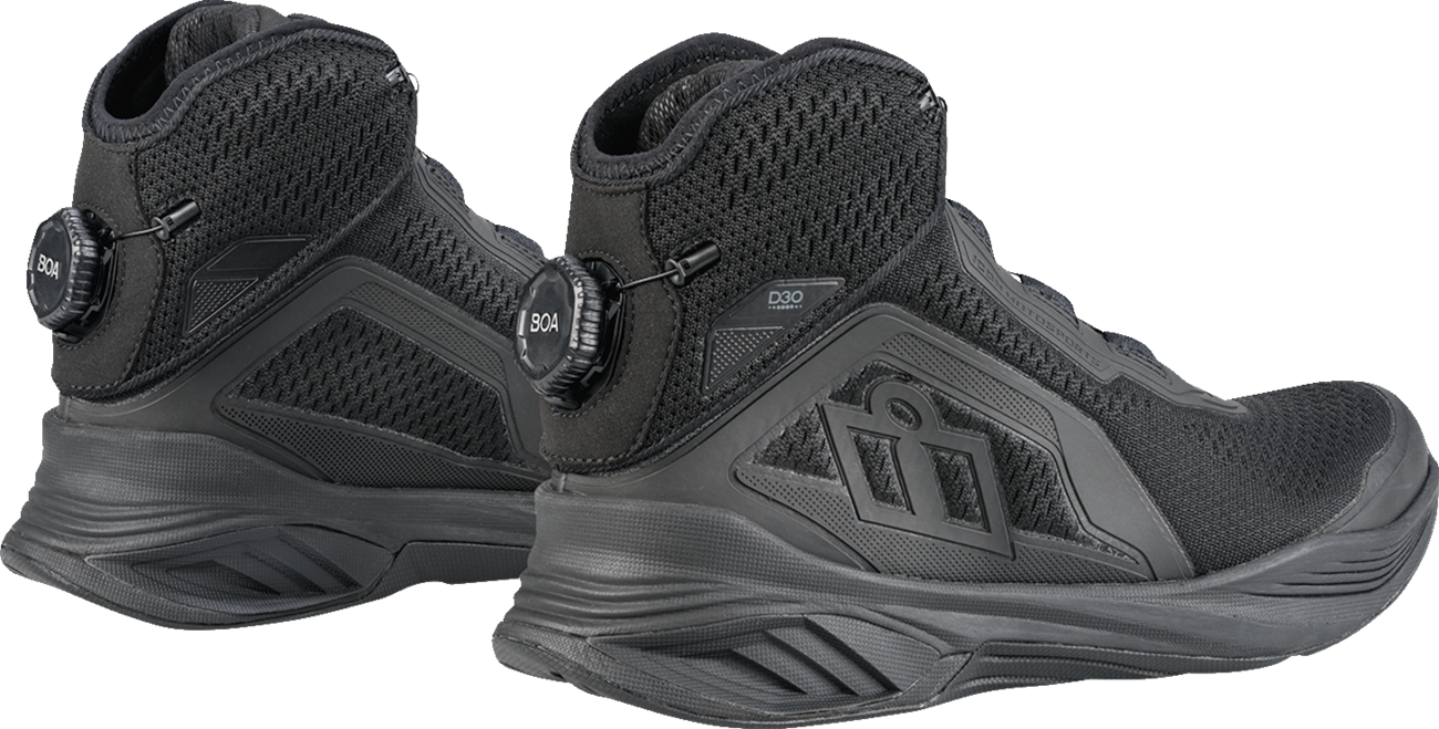 ICON Hooligan AF Boots - Black - US 8 3403-1458