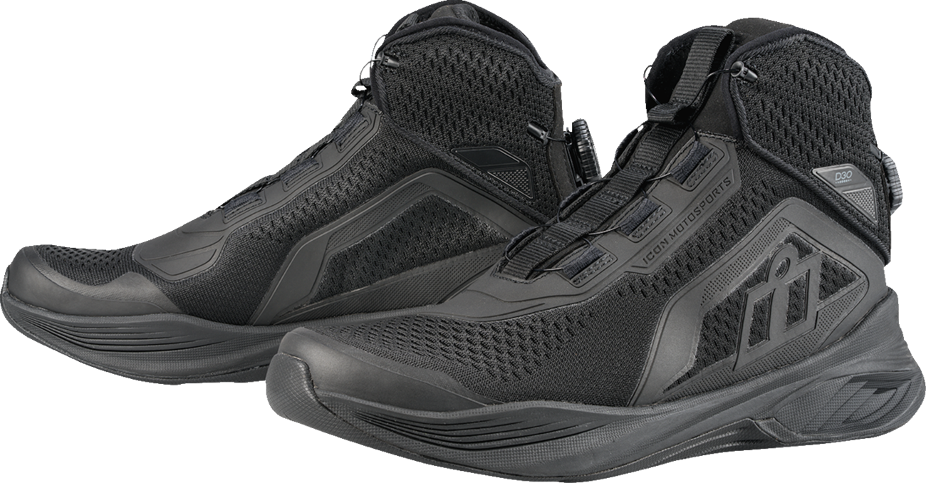 ICON Hooligan AF Boots - Black - US 10.5 3403-1463