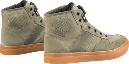 ICON Dog Days Boots - Olive - US 8.5 3403-1469