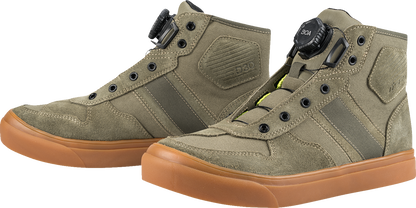 ICON Dog Days Boots - Olive - US 10.5 3403-1474