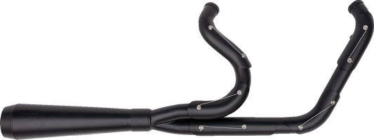 TRASK 2-into-1 Assault Exhaust System - Full Black on Black TM-5021BKBK