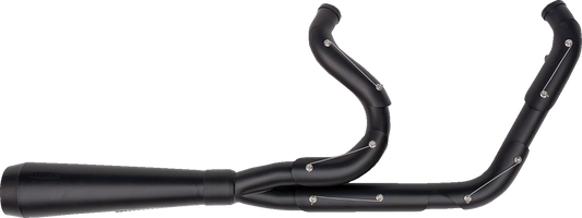 TRASK 2-into-1 Assault Exhaust System - Full Black on Black TM-5010BKBK