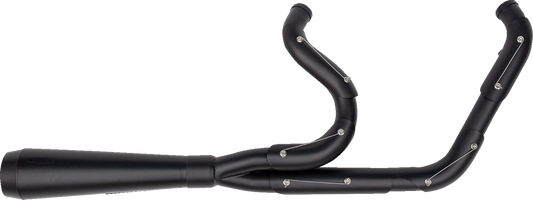 TRASK 2-into-1 Assault Exhaust System - Full Black on Black TM-5040BKBK