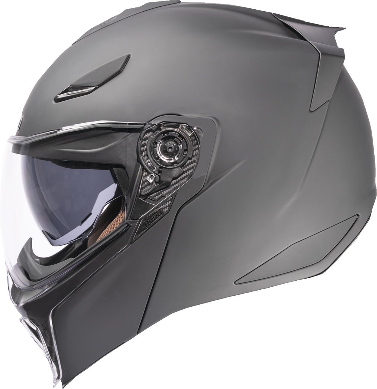 ICON Threshold™ Modular Helmet - Solid - Matte Black - 2XL 0100-2696