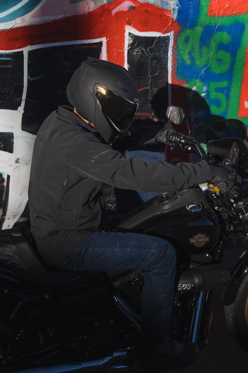 ICON Threshold™ Modular Helmet - Solid - Matte Black - XL 0100-2695