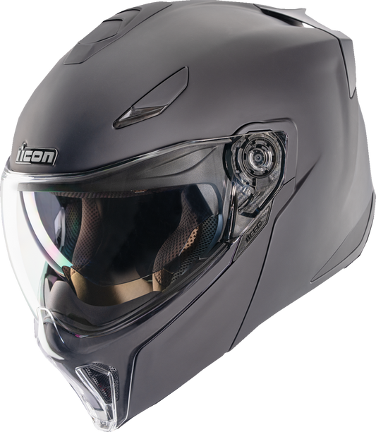 ICON Threshold™ Modular Helmet - Solid - Matte Black - 3XL 0100-2697