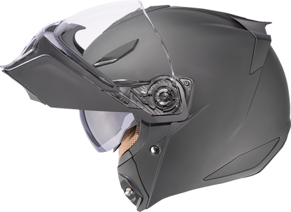 ICON Threshold™ Modular Helmet - Solid - Matte Black - 2XL 0100-2696