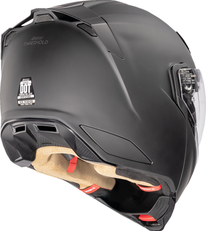 ICON Threshold™ Modular Helmet - Solid - Matte Black - XS 0100-2705