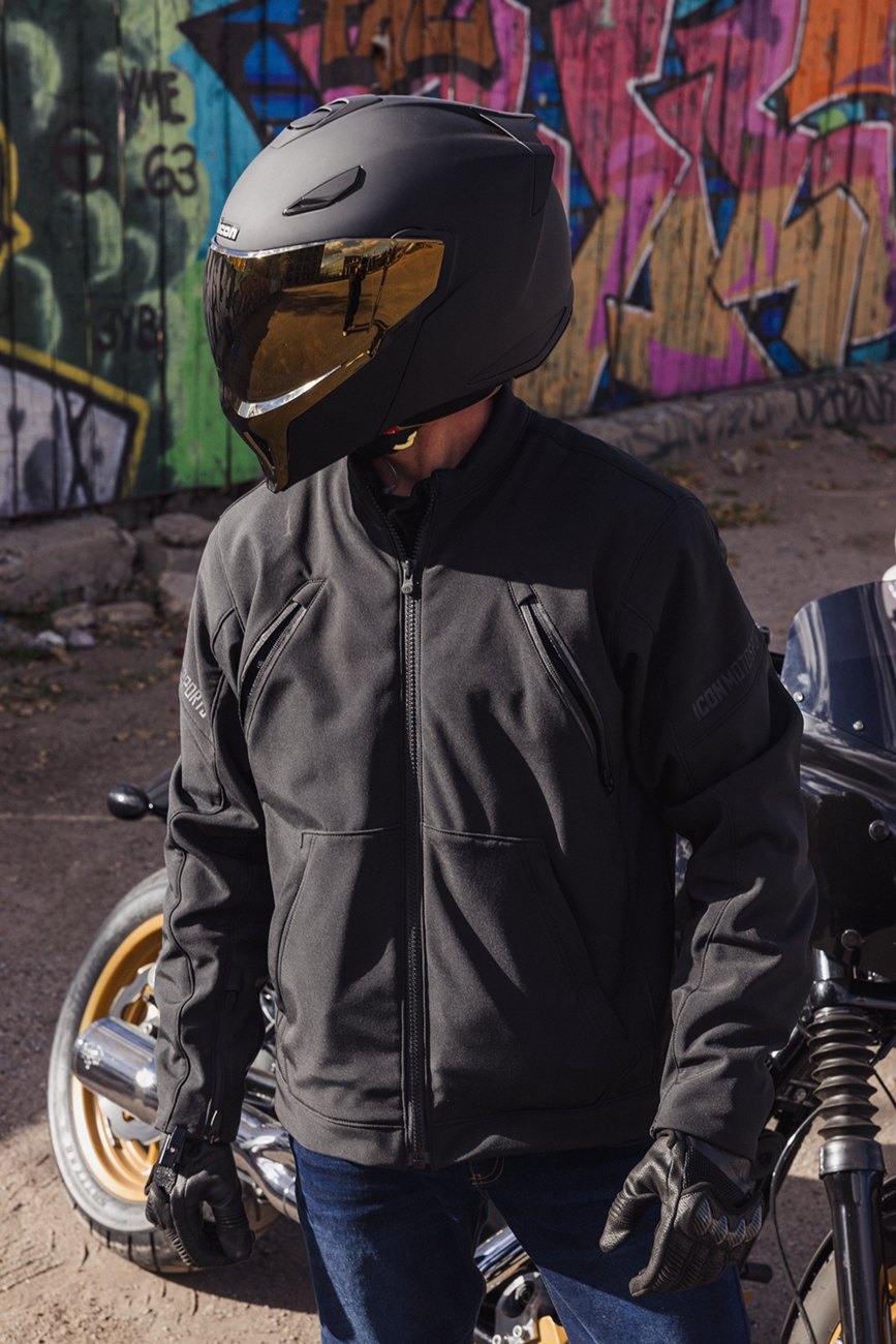 ICON Threshold™ Modular Helmet - Solid - Matte Black - XS 0100-2705