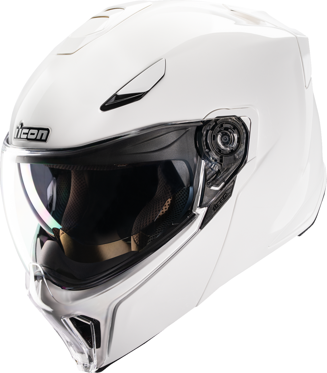ICON Threshold™ Modular Helmet - Solid - Gloss White - XS 0100-2818