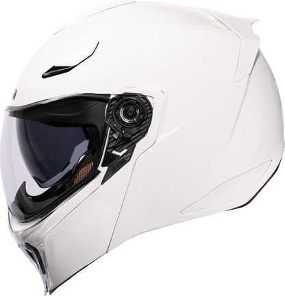 ICON Threshold™ Modular Helmet - Solid - Gloss White - Medium 0100-2820