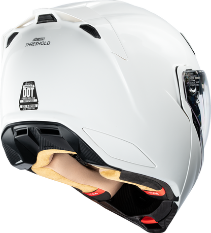 ICON Threshold™ Modular Helmet - Solid - Gloss White - Medium 0100-2820