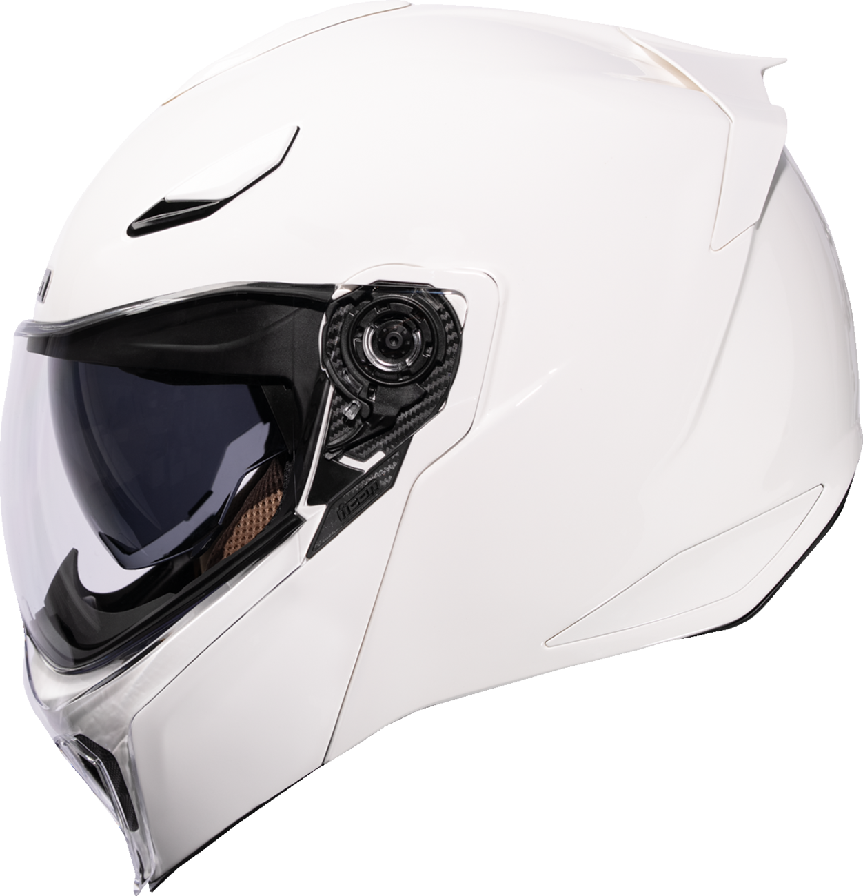 ICON Threshold™ Modular Helmet - Solid - Gloss White - Large 0100-2821