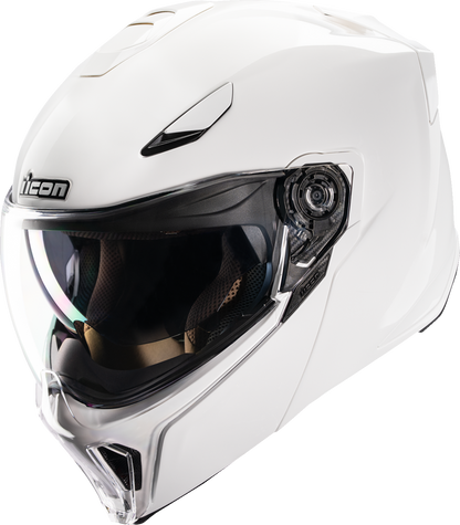 ICON Threshold™ Modular Helmet - Solid - Gloss White - XL 0100-2822