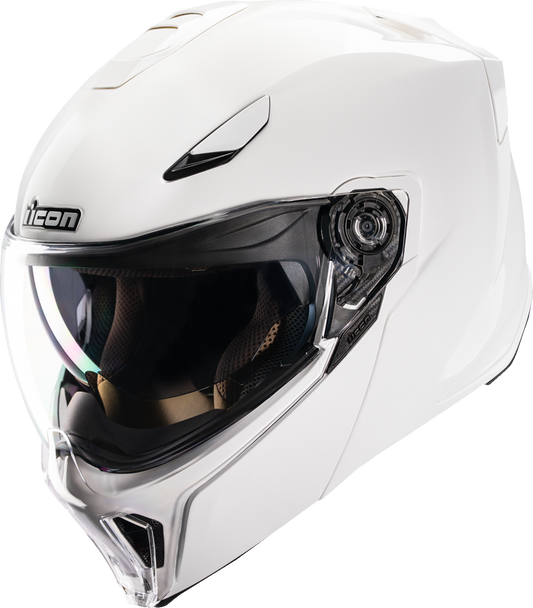 ICON Threshold™ Modular Helmet - Solid - Gloss White - XL 0100-2822