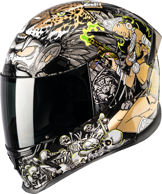 ICON Airframe Pro™ Helmet - Aztec Nine - Gold - Large 0101-19169