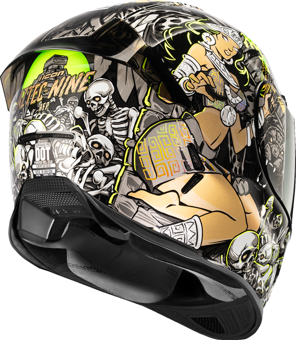 ICON Airframe Pro™ Helmet - Aztec Nine - Gold - Large 0101-19169