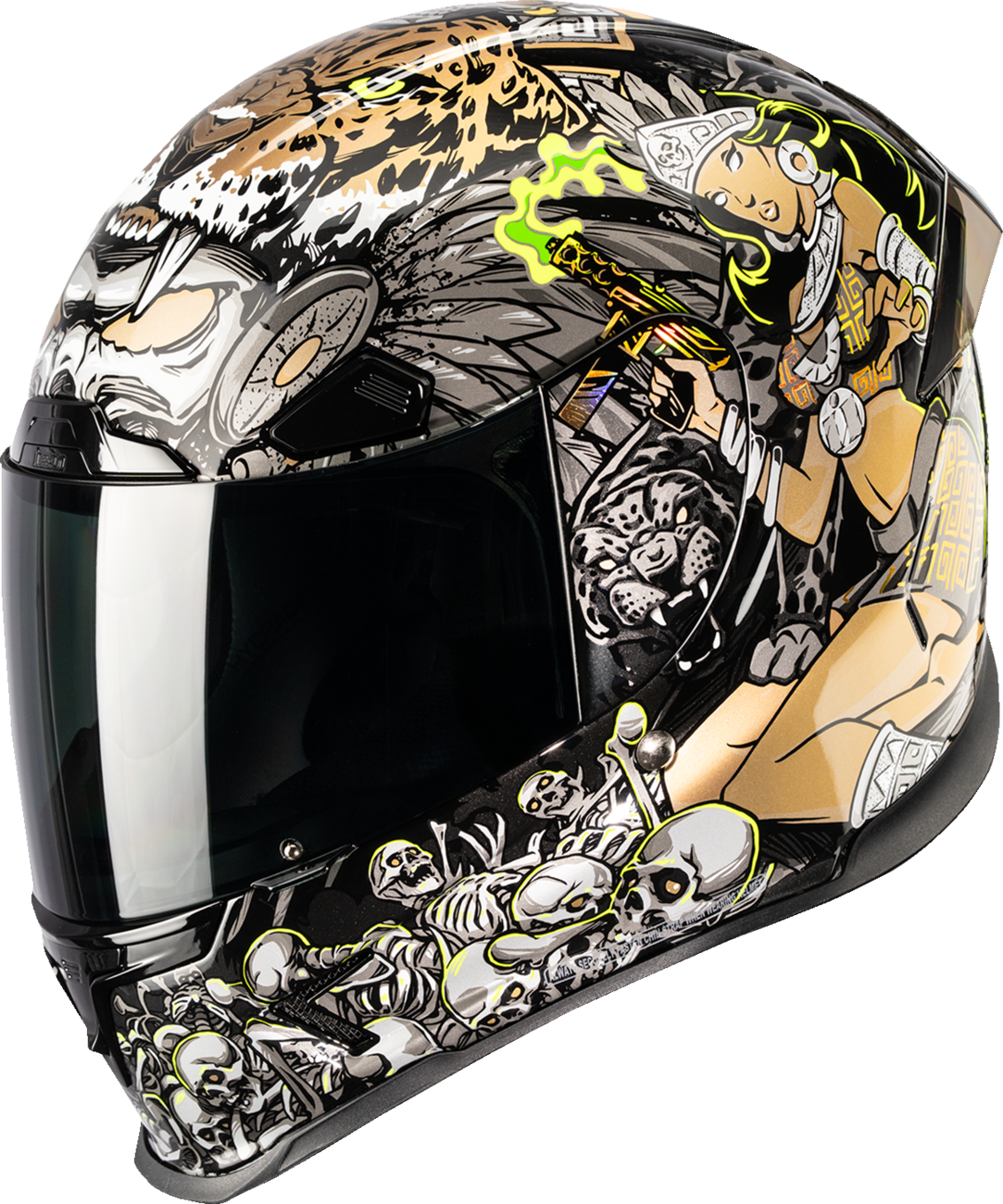 ICON Airframe Pro™ Helmet - Aztec Nine - Gold - XL 0101-19170
