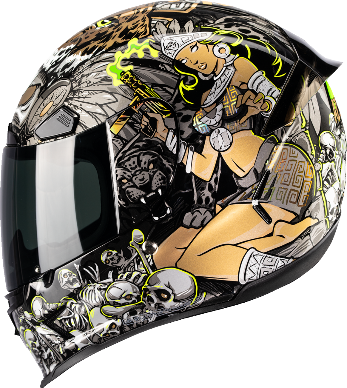 ICON Airframe Pro™ Helmet - Aztec Nine - Gold - 2XL 0101-19171
