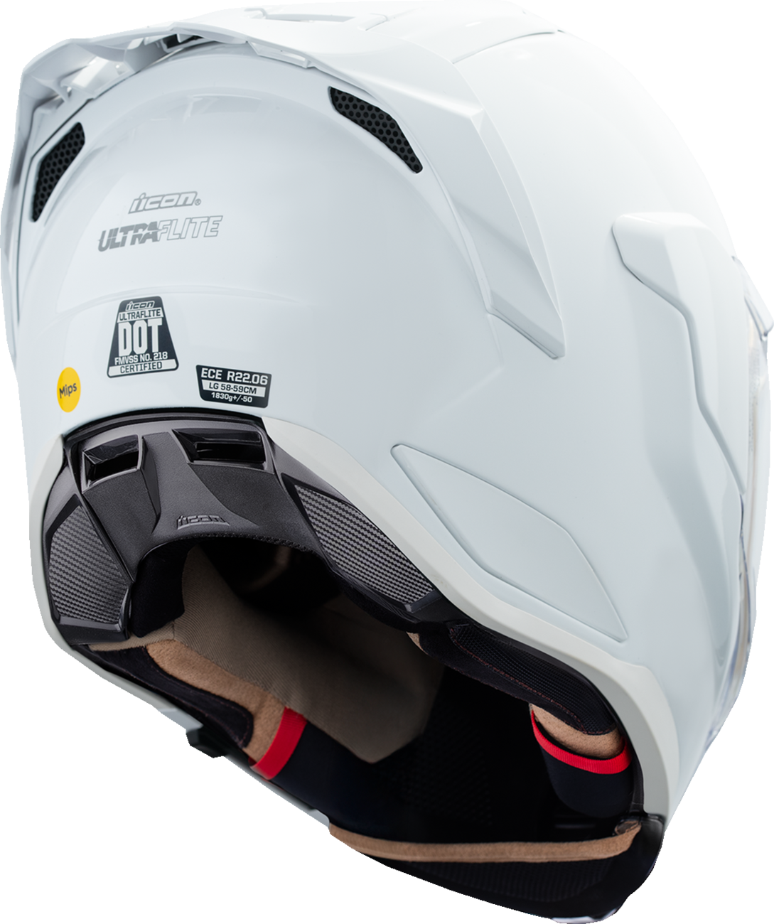 ICON Ultraflite™ Helmet - Solid - MIPS® - Gloss White - 2XL 0101-19284