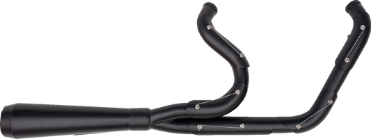 TRASK 2-into-1 Assault Exhaust System - Full Black on Black TM-5020BKBK
