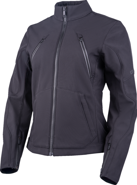 ICON Women's Merc3™ Jacket - Black - Medium 2822-1912