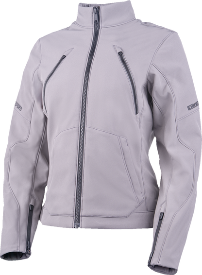 ICON Women's Merc3™ Jacket - Gray - XS 2822-1916