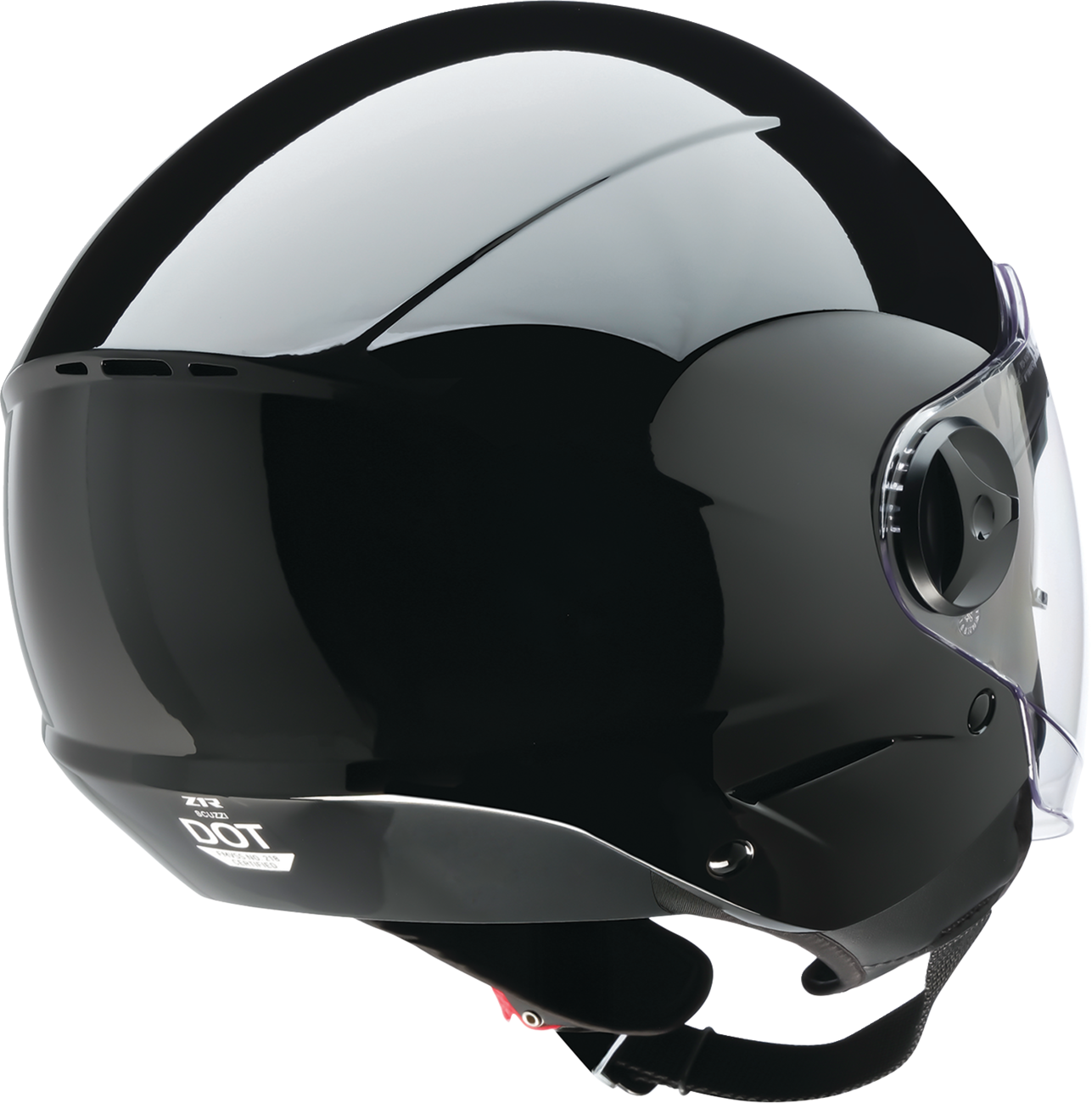 Z1R Scuzzi Helmet - Solid - Black - Large 0104-3596