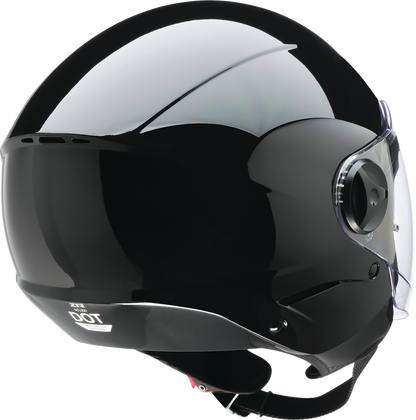 Z1R Scuzzi Helmet - Solid - Black - Large 0104-3596