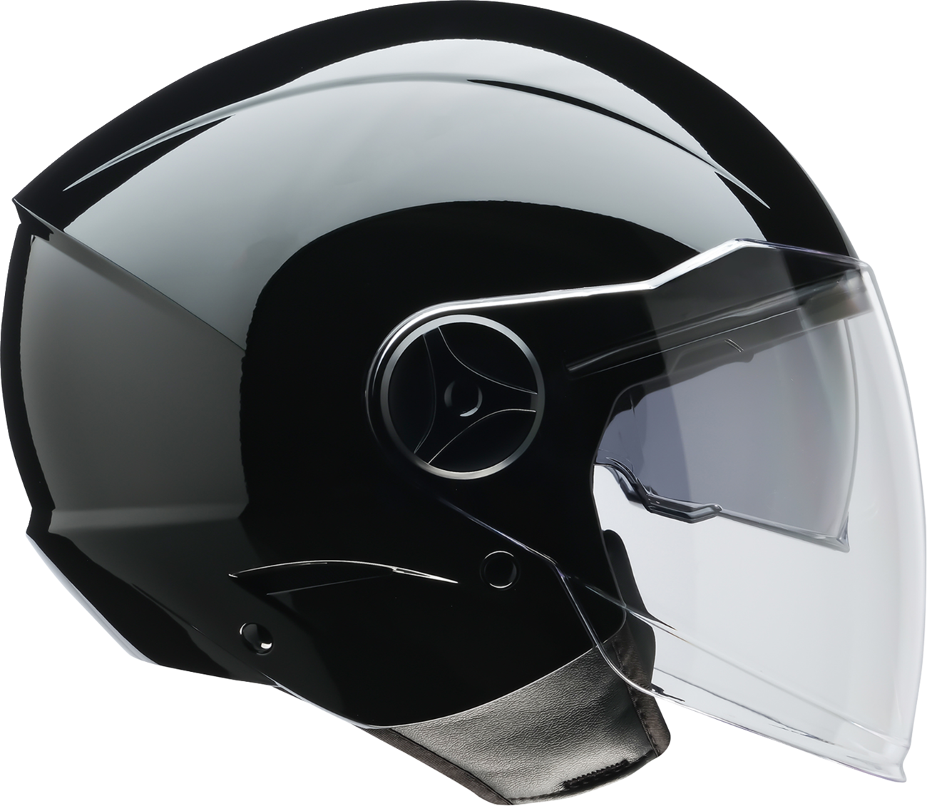Z1R Scuzzi Helmet - Solid - Black - Large 0104-3596