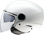 Z1R Scuzzi Helmet - Solid - White - Medium 0104-3601