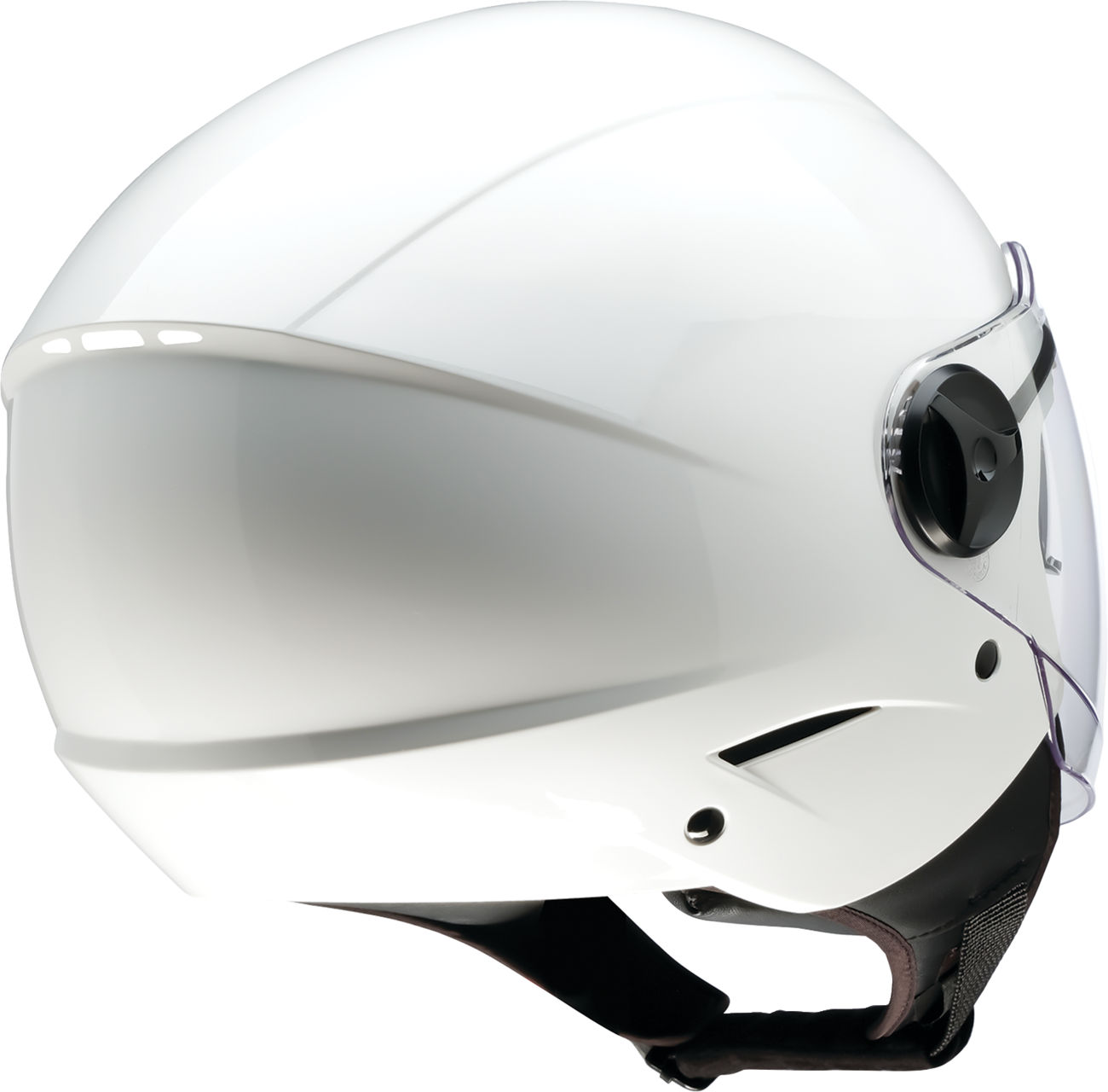 Z1R Scuzzi Helmet - Solid - White - Medium 0104-3601