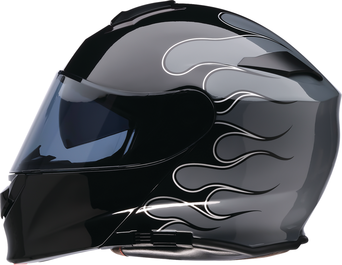 Z1R Solaris 2.0 Modular Helmet - Flame - Black/Gray - 3XL 0100-2841