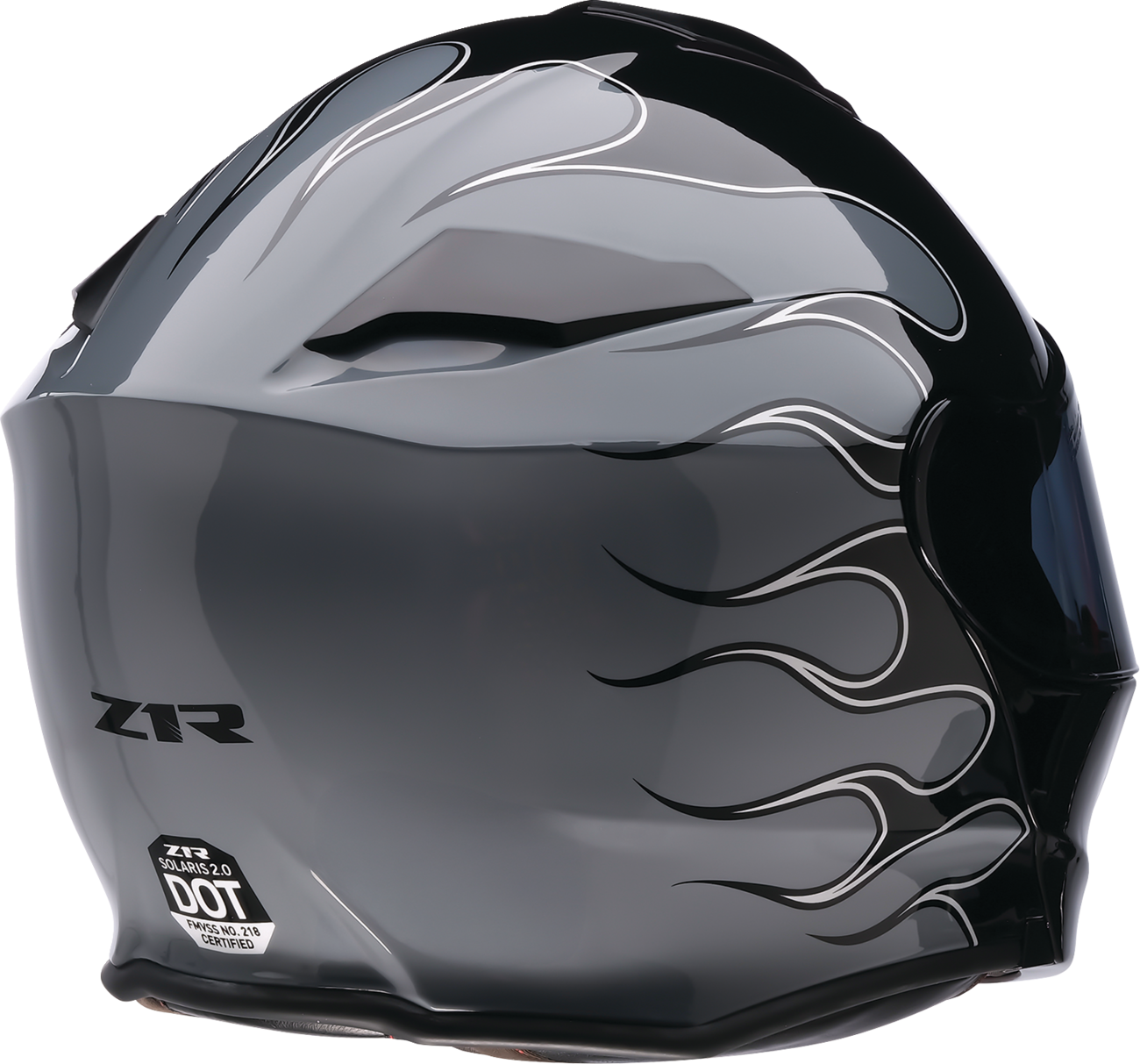 Z1R Solaris 2.0 Modular Helmet - Flame - Black/Gray - 3XL 0100-2841
