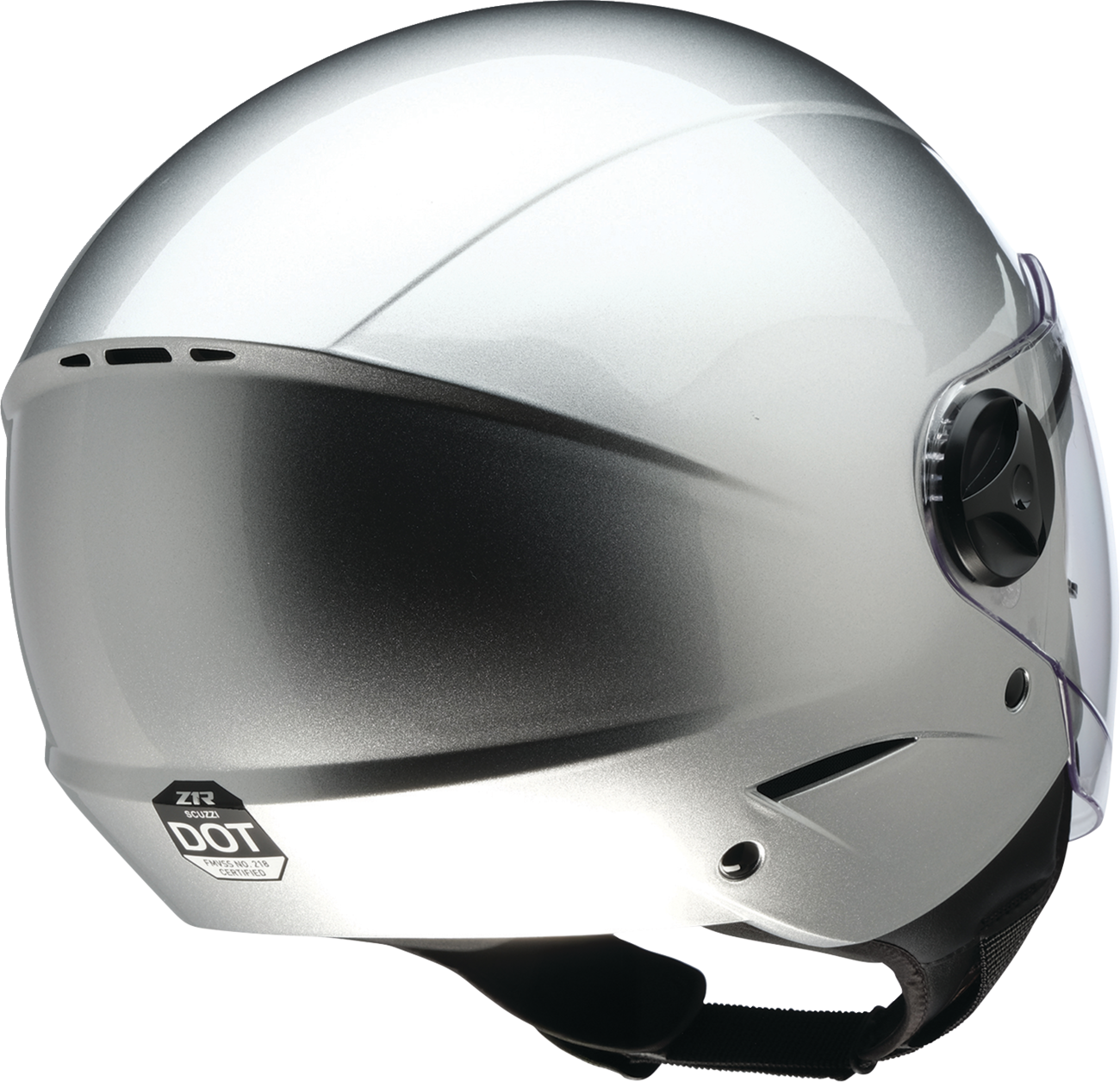 Z1R Scuzzi Helmet - Solid - Silver - XS 0104-3611