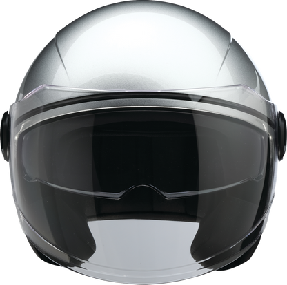 Z1R Scuzzi Helmet - Solid - Silver - Small 0104-3612