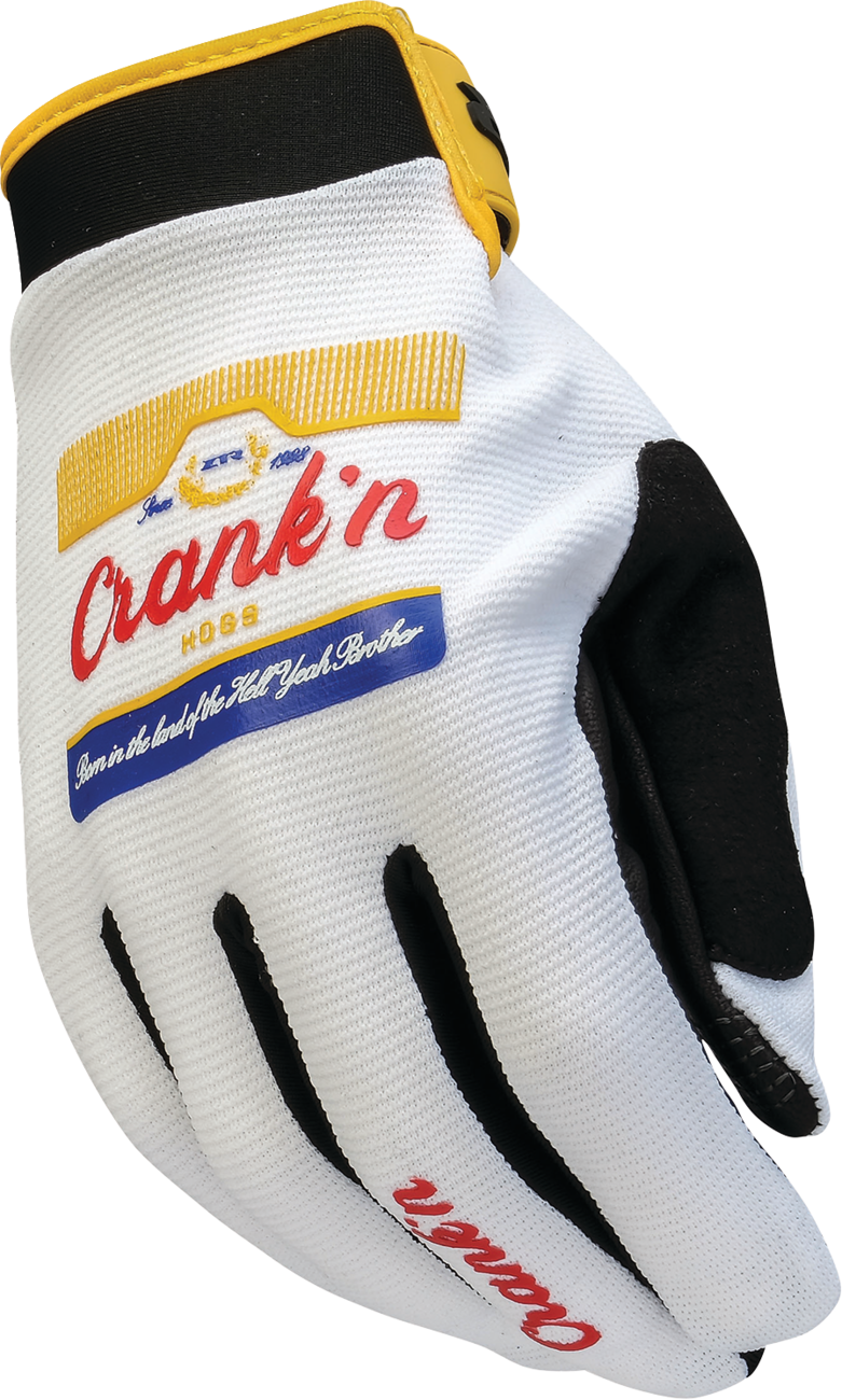 Z1R Z1R Crank'n Moto Gloves - Gold - Small 33015416