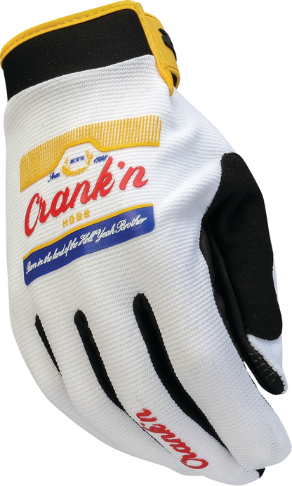 Z1R Z1R Crank'n Moto Gloves - Gold - Small 33015416