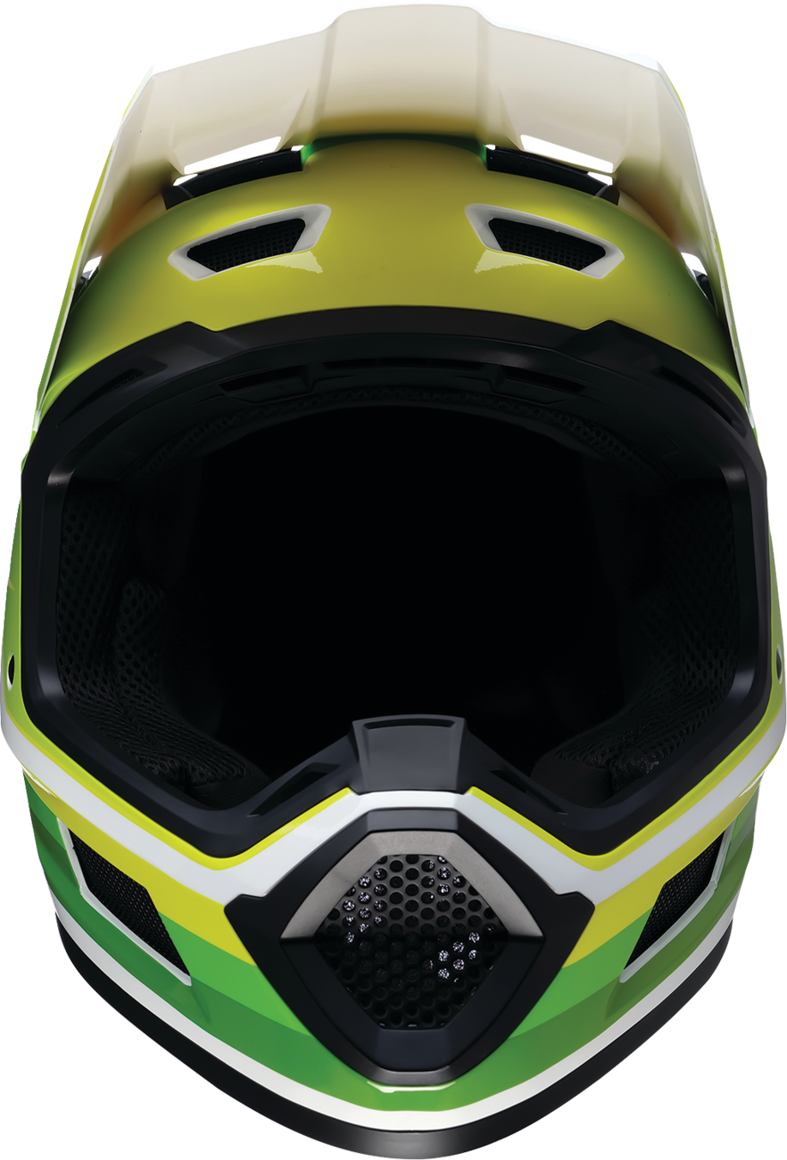 Z1R Dirt Maxx Helmet - Vortex - White/Green - XL 0110-9733