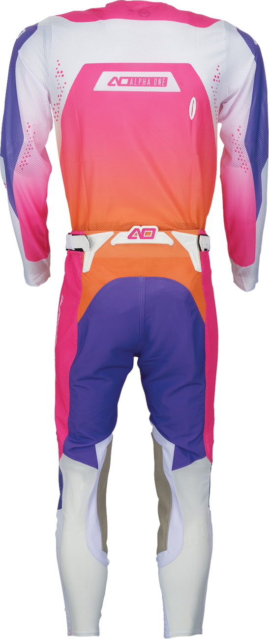 MOOSE OFFROAD Alpha One Jersey - Orange/Purple - 3XL 2910-8813