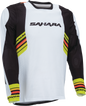 MOOSE OFFROAD Sahara Jersey - White/Black - Large 2910-8775