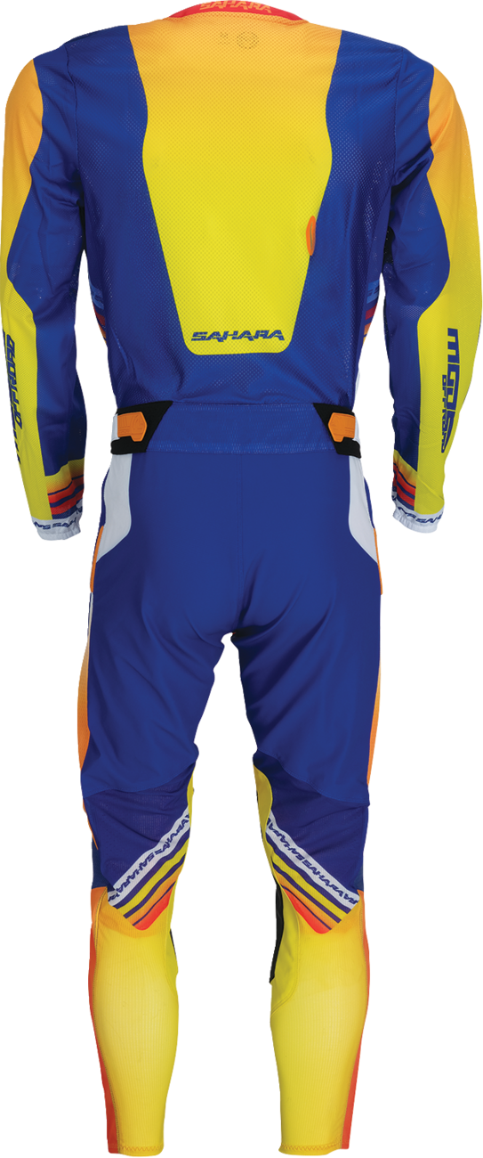 MOOSE OFFROAD Sahara Pants - Blue/Orange - US 26 Slim 2901-12901