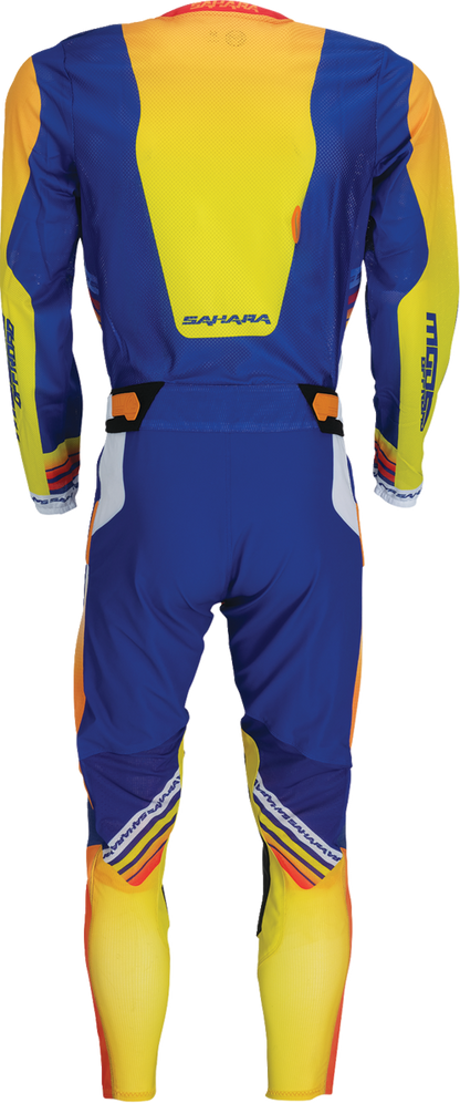 MOOSE OFFROAD Sahara Pants - Blue/Orange - US 26 Slim 2901-12901