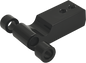 MEMPHIS SHADES Headlight Mount Extension Block - Black MEB9888