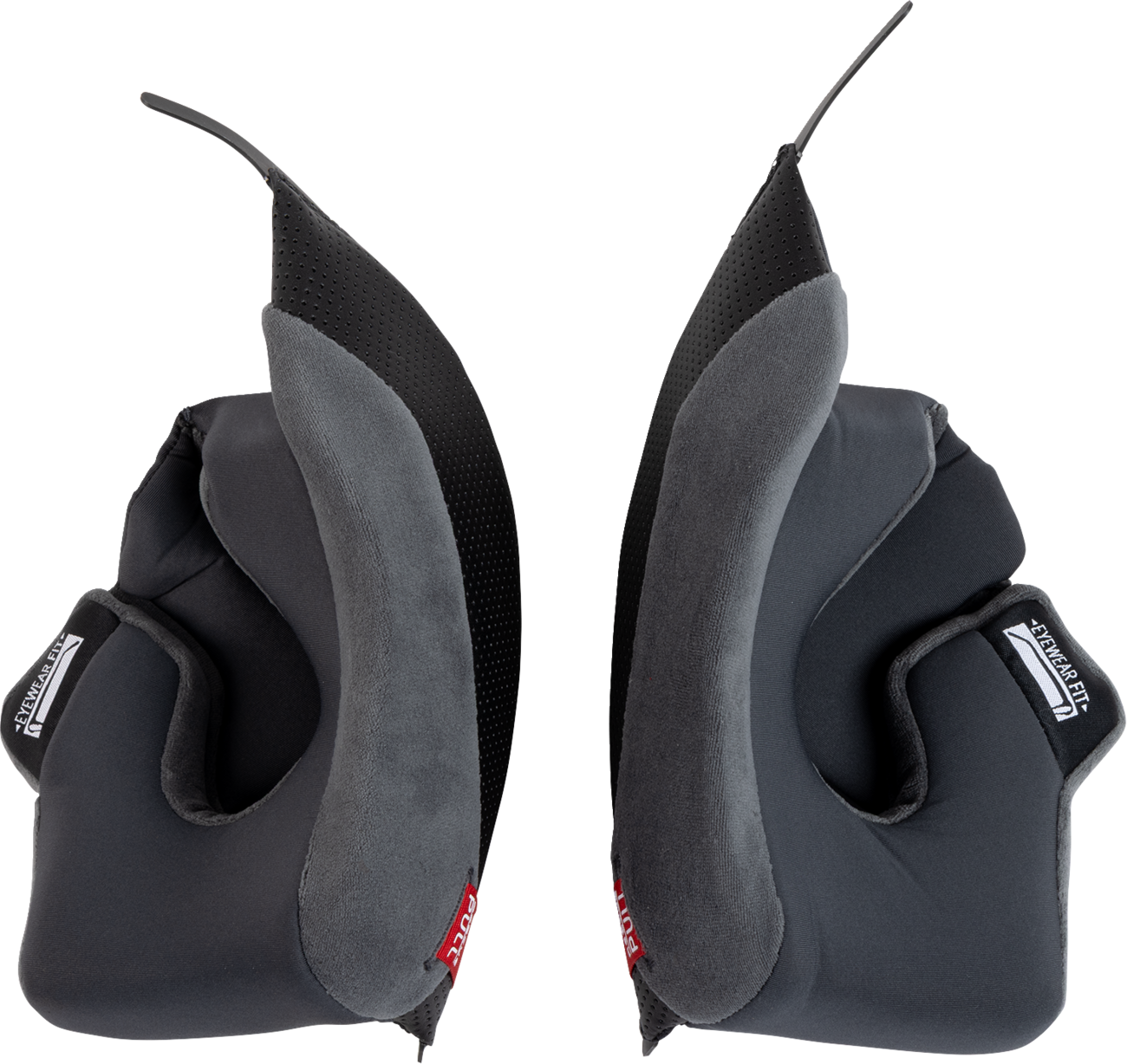 AGV K7 Cheek Pads - Gray/Black - 40 mm 2018500149-629-N