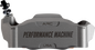 PERFORMANCE MACHINE (PM) Radial Mount Caliper - Front Left - Gunmetal Gray 0052-2427-GYC