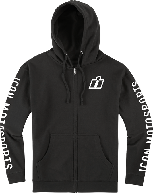 ICON Clasicon™ Zip Hoodie - Black - Large 3050-7461