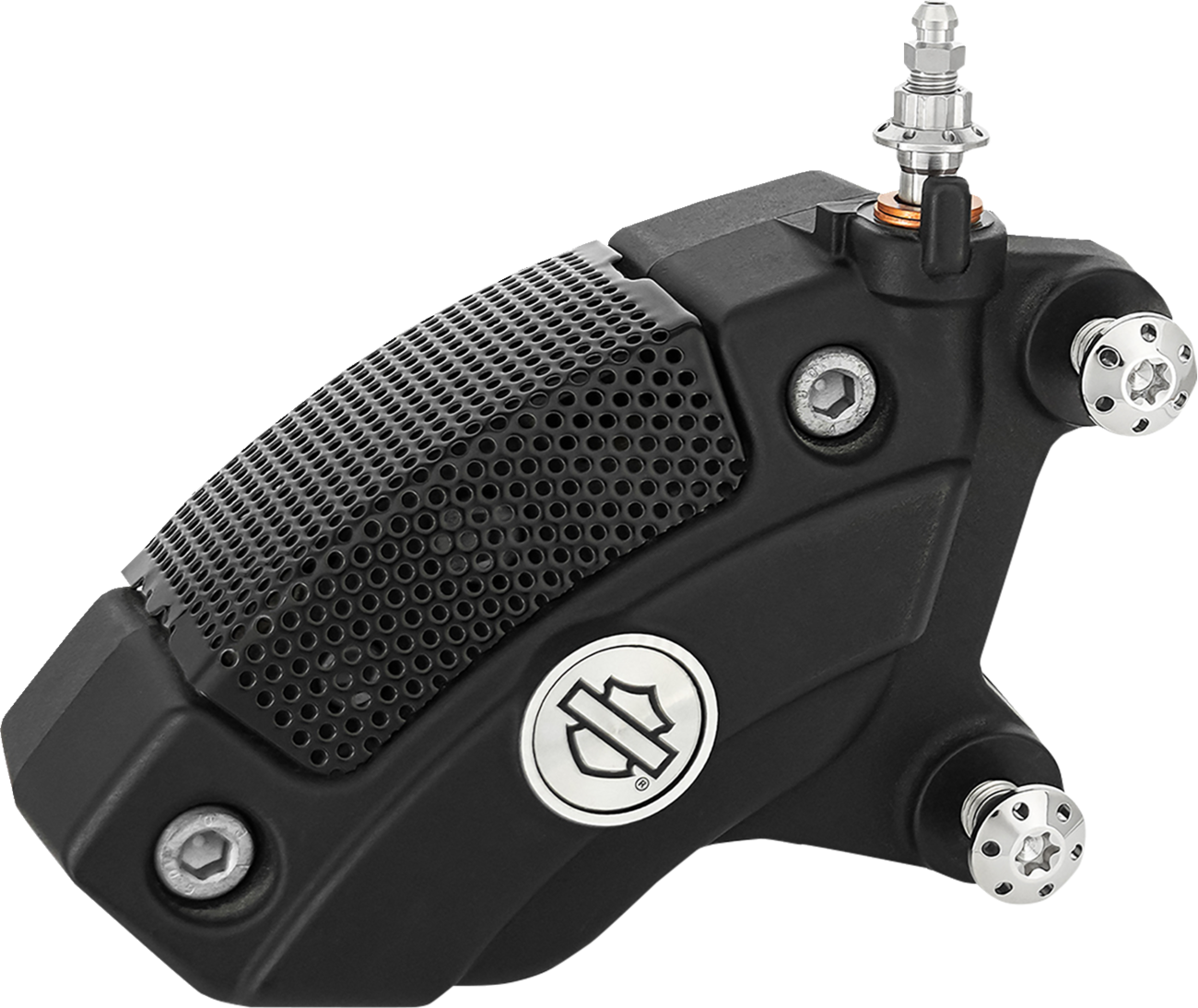 ARLEN NESS Banjo Bolt with Bleeder - 10 mm - Polished 300-821