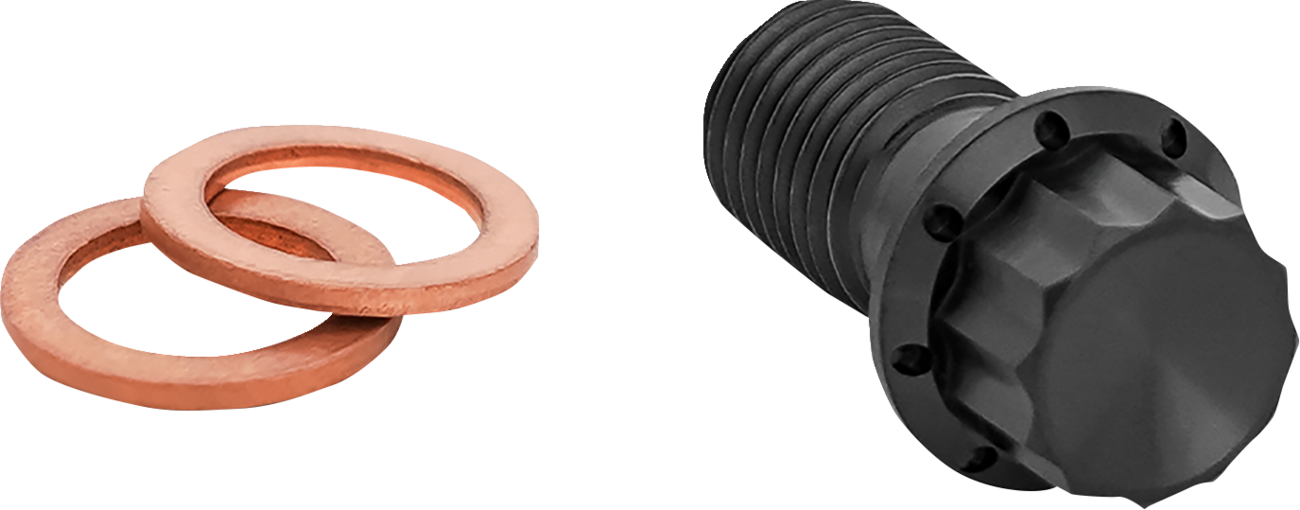 ARLEN NESS Banjo Bolt - M12x1.25 - Black 300-834