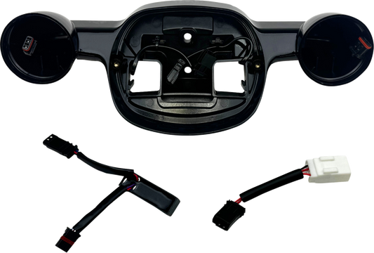 CUSTOM DYNAMICS Taillight Baseplate - Black - '22-'25 FXRST/FXLRS TL-TS-BASE-ST-B